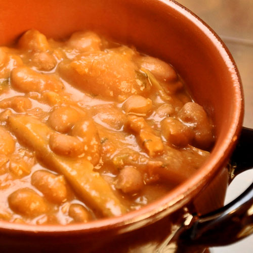 Fagioli con le cotiche